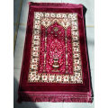 Popular Portable Tapis Folding Floor Karpet Muslim Prayer Rug Pocket Prayer Mat